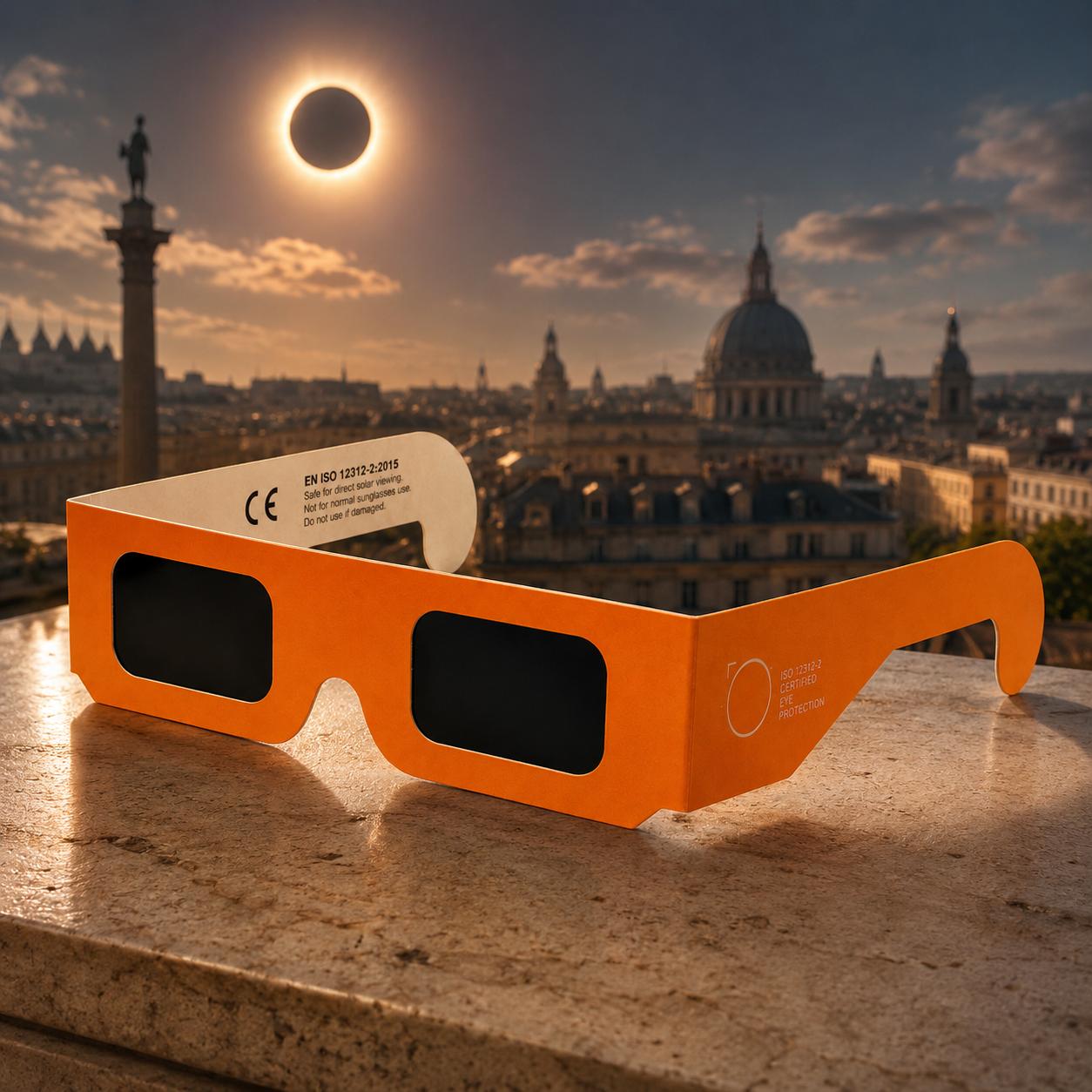 Lunettes d'éclipse solaire ECLIPSAR — certifiées CE