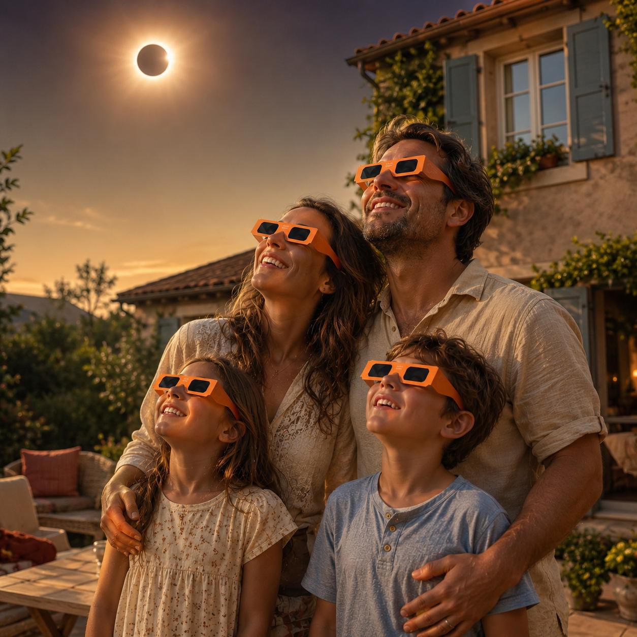 Lunettes d'éclipse solaire ECLIPSAR — certifiées CE